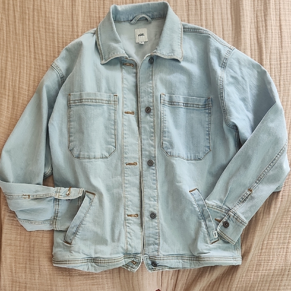 Vans Blue Jean Jacket Light Denim Classic